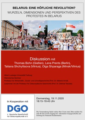 Poster Diskussion Belarus