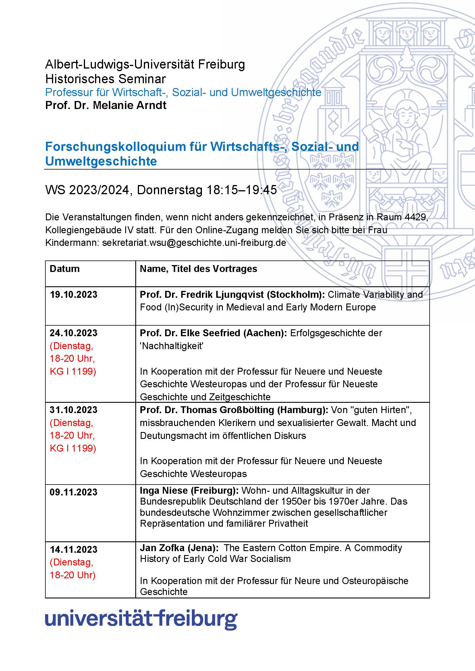 kolloquiumsprogramm für das wintersemester 2023-2024